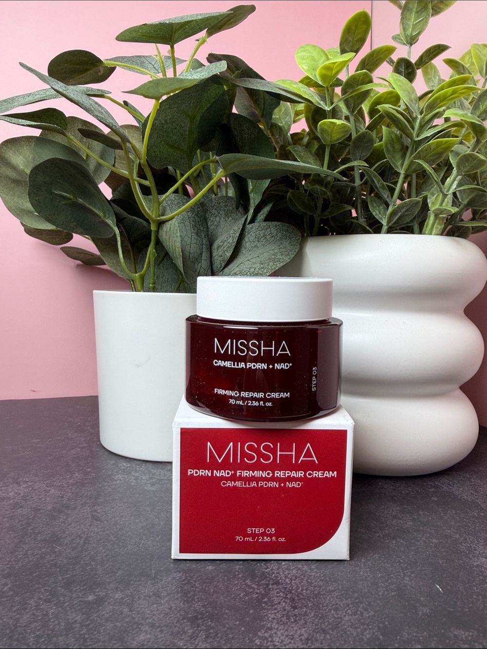 MISSHA Red Firming Repair Cream - Camellia PDRN + NAD+